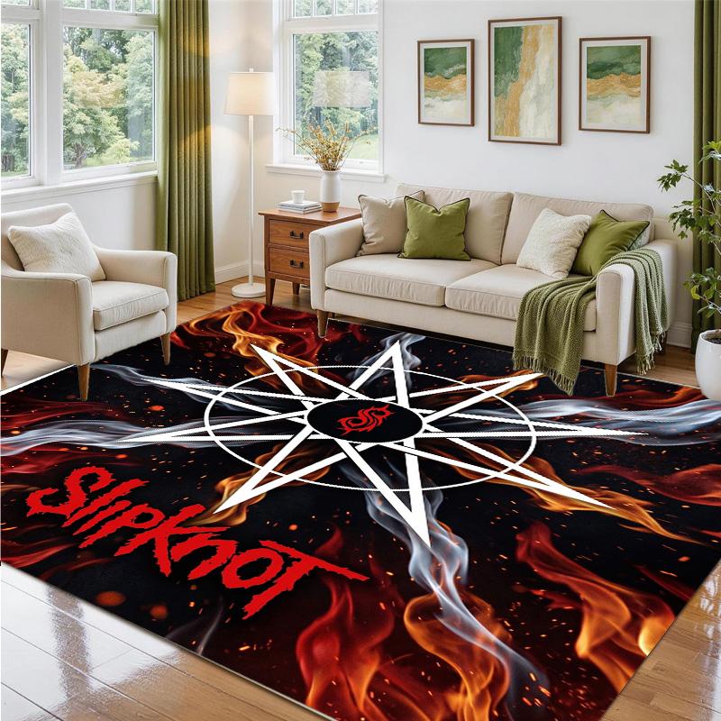 Slipknot Design Crystal Velvet Rug Soft Decorative Mat for Bedroom Entrance