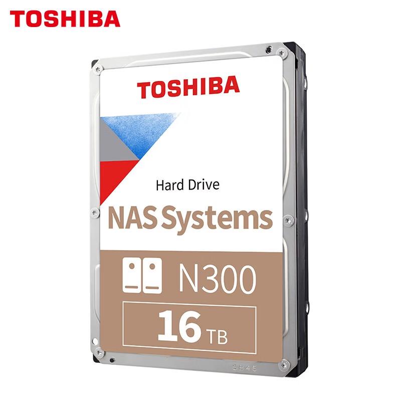 Toshiba 16TB N300 Series NAS Hard Drive