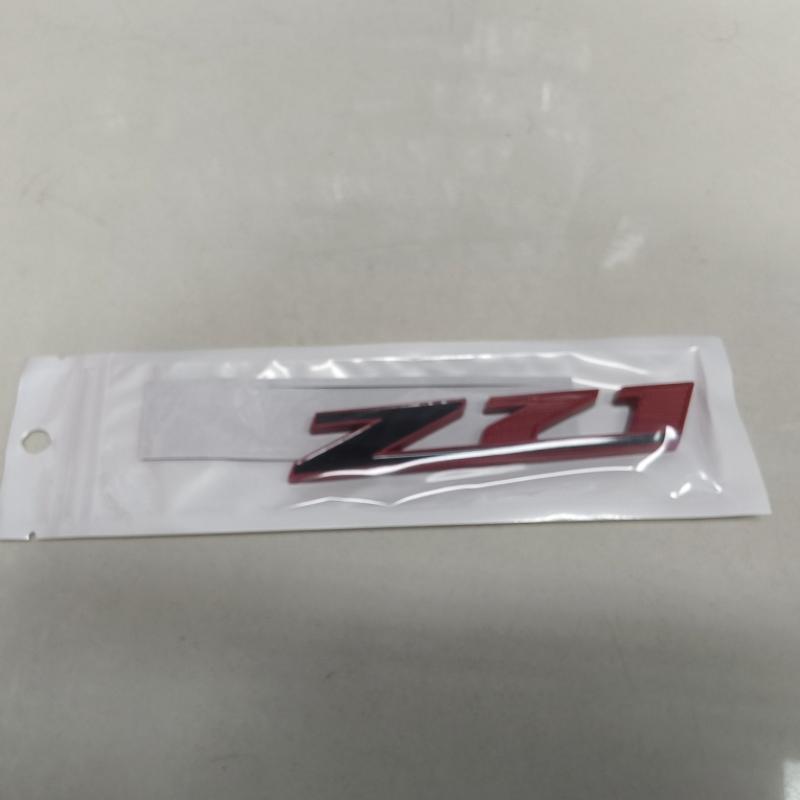 2 Stück Autostyling 3D Metall Logo Z71 Emblem Auto Frontgrill Abzeichen Aufkleber für Chevrolet Tahoe Colorado Silverado Zubehör