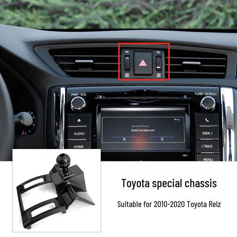 Car Phone Holder for Toyota 6th Gen Camry, Corolla, Highlander - Clip Base Accessory