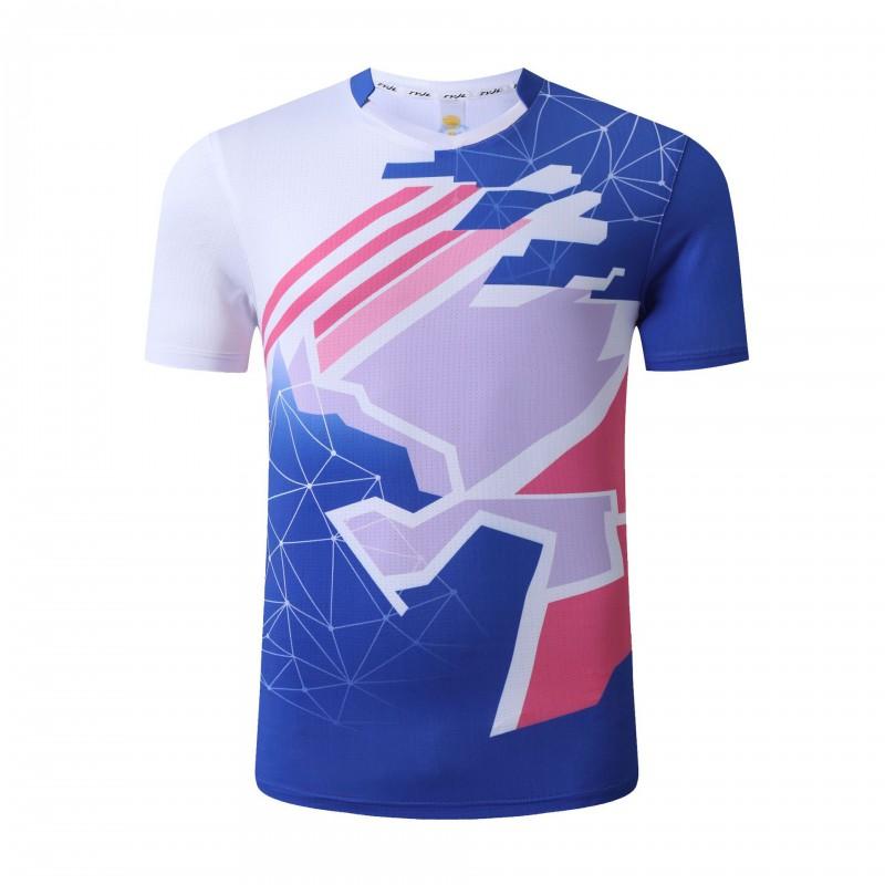 Badminton Shirts Set Quick Dry Breathable Team Uniforms Training Competition