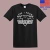 The Four Horsemen Movie Men's Black T-Shirt Tee Top Unisex