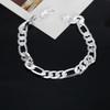 Trendy Silver-Gold Plated 8MM Unisex Bracelet