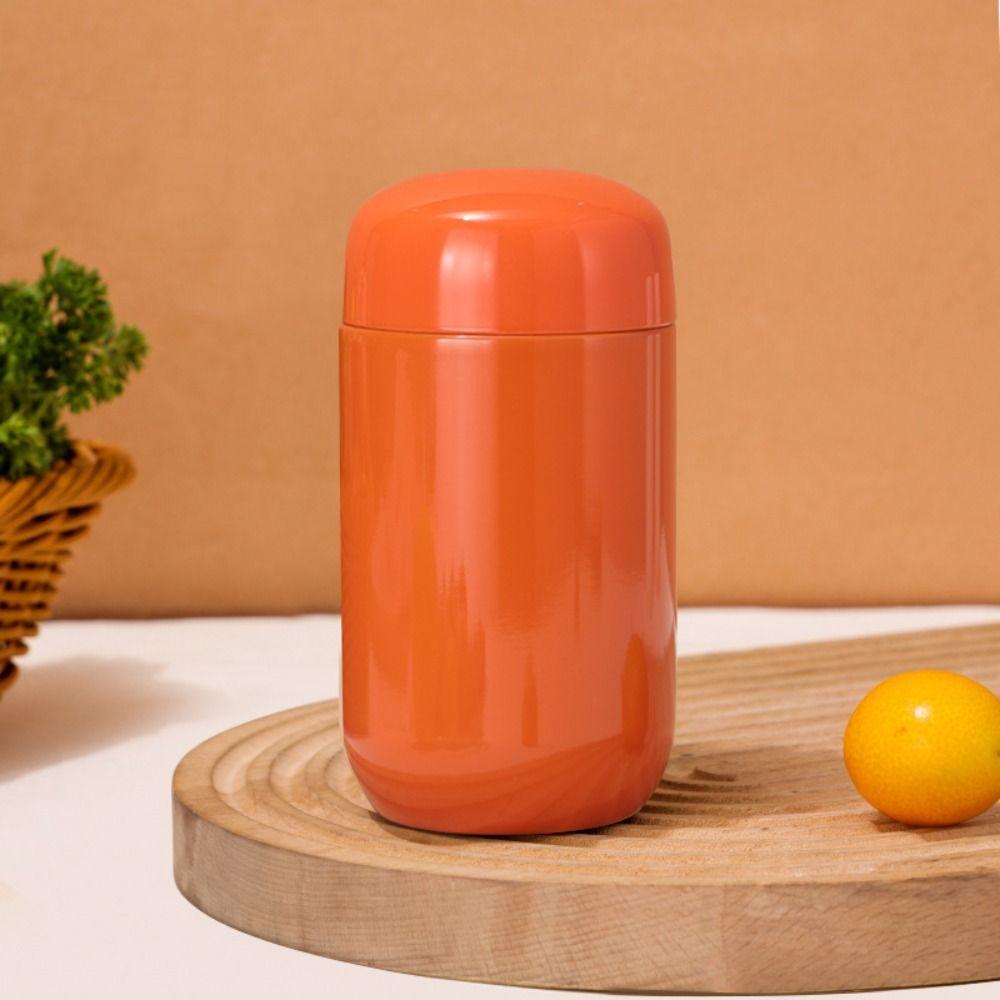 

Small Capacity Coffee Mug Mini Vacuum Flask Creative Thermos Bottle Home белый