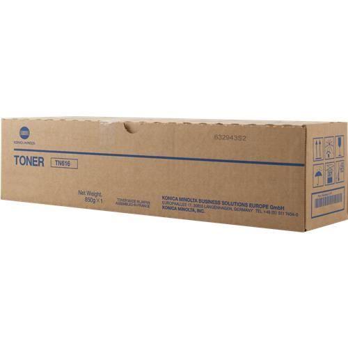 Cartouche de toner jaune Konica Minolta TN-616 pour bizhub C6000 - Rendement jusqu'à 41 800 pages
