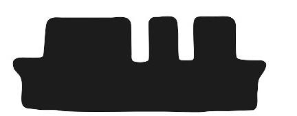 Rear Floor Mats For Chevrolet Orlando I 7-Seat 2011-2015