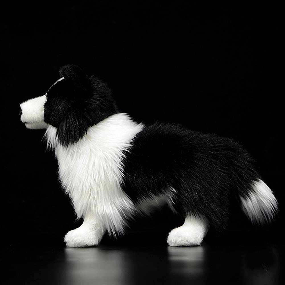 ZHONGXIN MADE Border Collie Realistic Stuffed Toy Stuffed Toy…