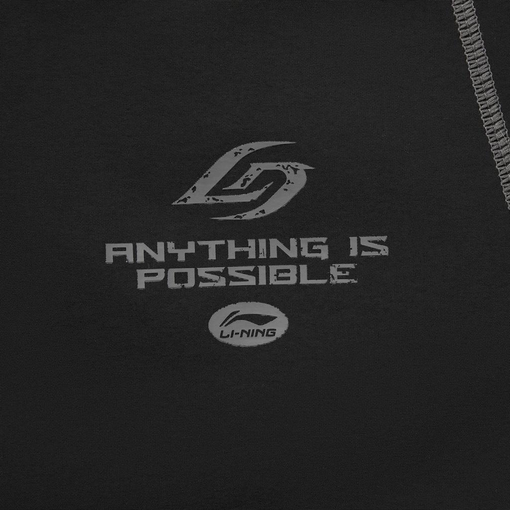 Li Ning Sports Lifestyle Series Hooded Logo Windbreaker Men outerwear AFDW779-1