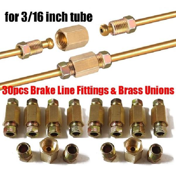3/8-24 Threads Brake Line Fittings Assortment