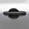 Fits 08-13 Toyota Corolla Axio Altis Carbon Fiber Door Handle Shell & Bowl