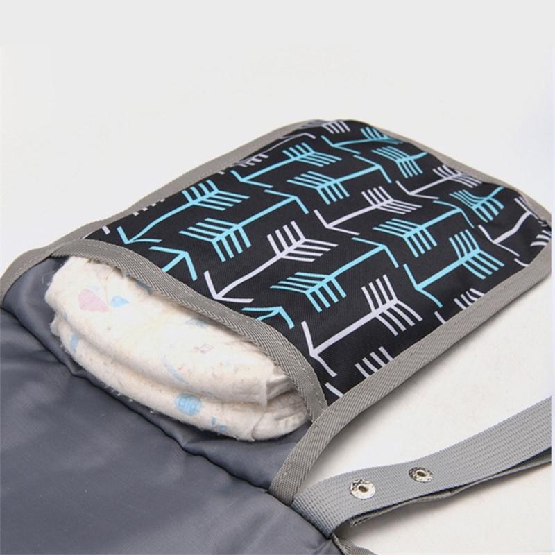 Multifunctional Baby Travel Changing Mat Foldable and Waterproof Diaper Pad Nursing Mattress Crib Bedding Pad Essential