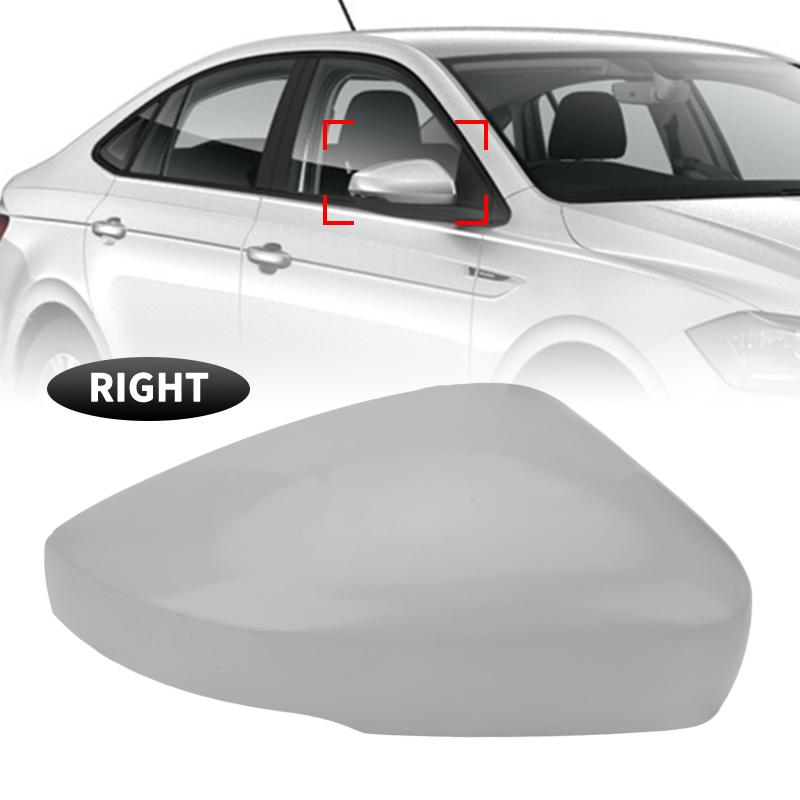 Left Right Rearview Mirror Shell For VW Polo 6R 6C 2009 2010 2011 2012 2013 2014 2015 2016-2018 US Door Wing Mirror Cover Cap