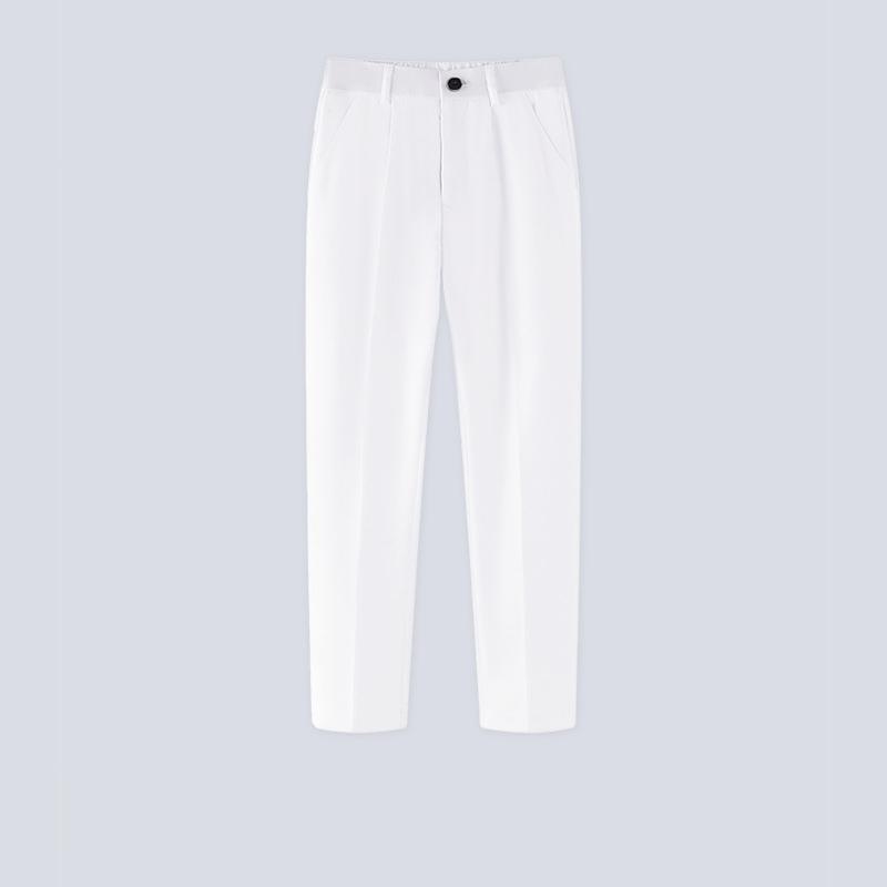 

Детские штаны Брюки для больших мальчиков Школьники Выступления Свадебная вечеринка Детская одежда 8T белый