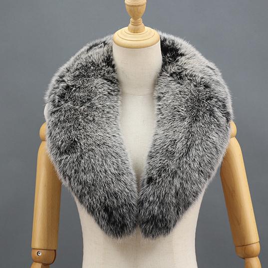 Women Real Fox Racoon Fur Long Scarf /raccoon Fur