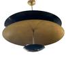 Flush Mount Pendant Light Chandelier Mid-Century Dome Ceiling Fixture for Stairway, Dining, Living Room Lighting