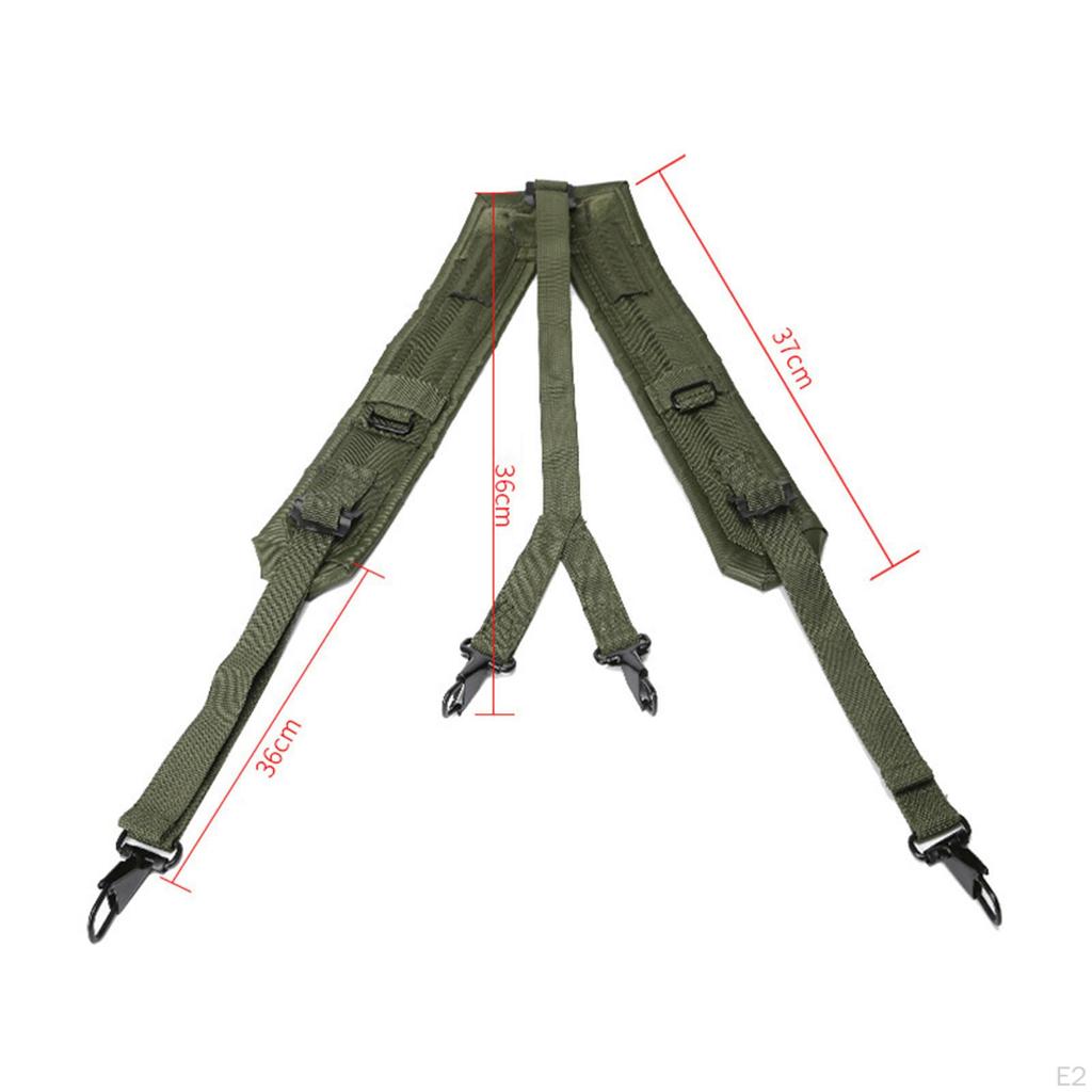Y-formade hängslen Bältesremmar för utomhusaktiviteter Camping