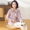 2026 Spring Fashion Sun Protection Jacket for Middle-Aged & Elderly Women - Lightweight, Stylish Summer Wear