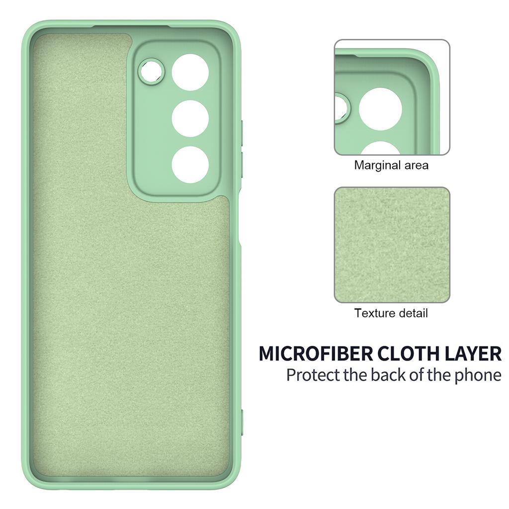 For Oppo A5i Pro 4G/A5m 4G Liquid Silicone Case Phone Back Cover with Hand Strap