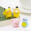 6pcs/Set Anime Figure Pokemon Monsters Wacky Pikachu In Charmander PVC Adult Collection Jigglypuff Model Dolls Toy Gift