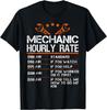 Lustiger Mechaniker Stundenlohn Auto Kfz-Mechaniker Lohnraten T-Shirt Herren Damen T-Shirts Top