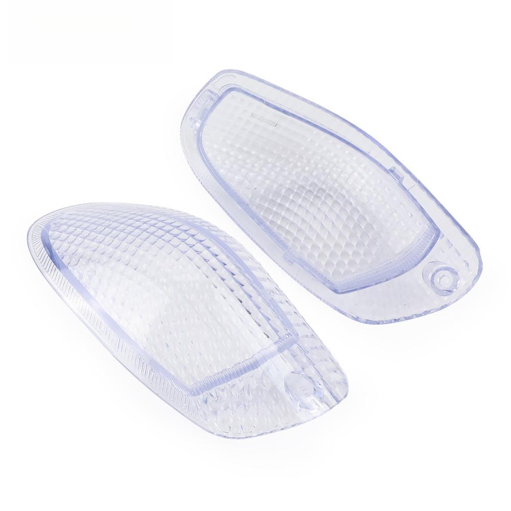 Turn Signal Light Lens Indicator Lamp Cover for Kawasaki ZZR1100D ZZR1200 ZX-11 Modified Motorcycle Front Turn Signal Shell Indicator Light Shell