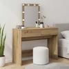 Makeup Table Artisan Oak 100 x 40 x 130 cm Particleboard