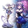 Keqing Genshin Impact Figurine Game Cartoon Model Toys Statuary Christmas Gifts