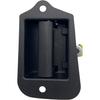 NPAUTO Extended Cab 3Rd Third Door Handle Compatible With 1994-2003 Chevy S10 GMC Sonoma, 1996-2000 Isuzu Hombre Pickup Truck, Exterior, Black, 74300