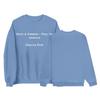 Women's Oversized Long Sleeve Crewneck Sweatshirt Casual Loose-Fitting Drawstring