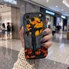 Wavy Edge Phone Case For iPhone 16 15 14 Pro Max 13 12 11 Mini XR XS SE Halloween Scarecrow Pumpkin Cover