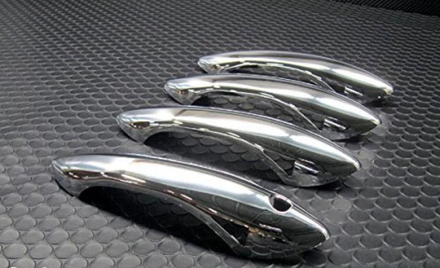 BRIGHTZ 6 Series 640i 650i F06 6A30 6B44 Chrome Door Handle Cover Knob 4PC Gran Coupe M Tech AC Schnitzer AC Schnitzer Alpina Hamann AC Schnitzer AC