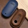 Interior Mouldings Leather Car Remote Key Fob Case Key Cover For Mercedes Benz 2021 C Class S Class W223 S350 S400 S450 S500 C20