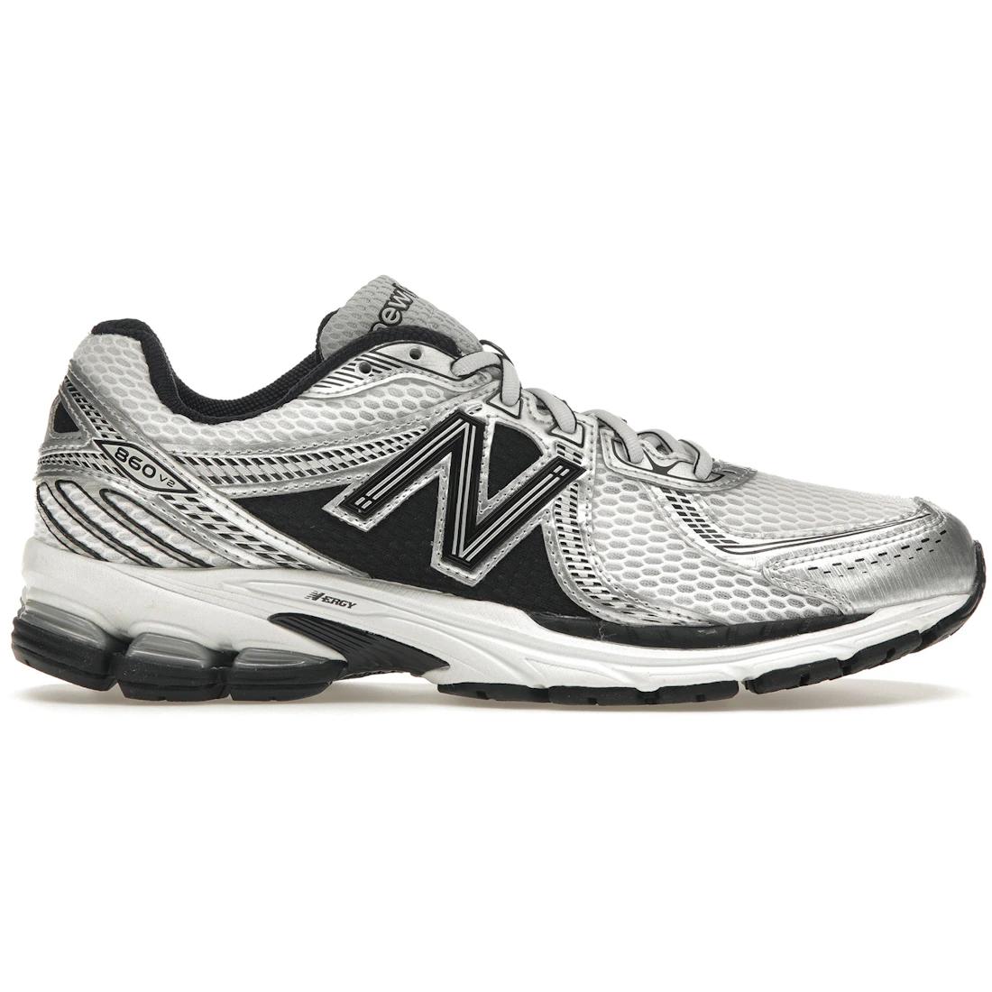 

Кроссовки New Balance 860v2 Черный Белый Серебристый(ML860XD) 40