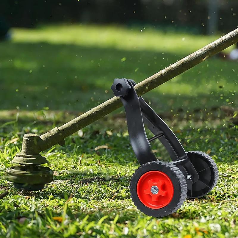 Universal-Rasentrimmer, Grasfresser, Cutter, verstellbare Stützräder, Garten-Rasenmäher-Teile, Lithium-Elektromäher-Zubehör