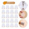 Leg Covers to Floors, 20 Pcs Non- Silicone Caps, for Floor Scratches and Noise