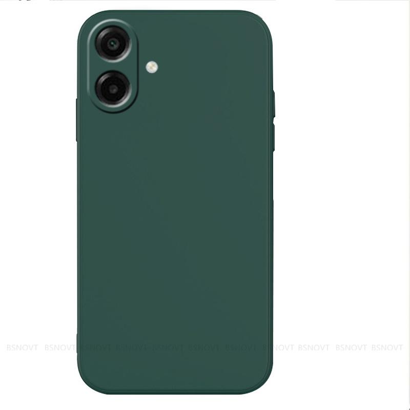 Pro Samsung A07 Pouzdro Kryt Samsung Galaxy A07 Capas Zadní Nárazník Telefonu Originální Tekutý Silikon Měkké TPU Fundas Samsung A07 A 07