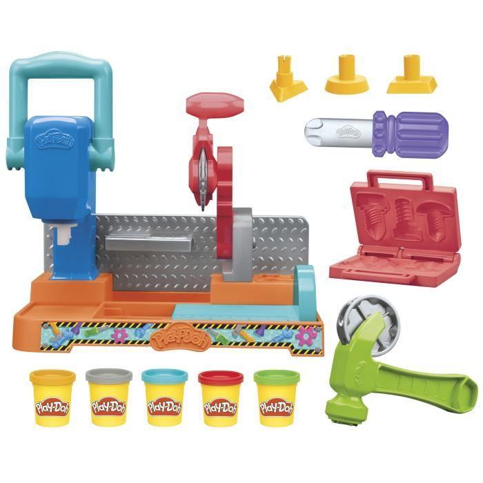 Play-Doh My Little Handyman, Set with Modeling Clay, Creative Hobbies, Classic, from 3 Years