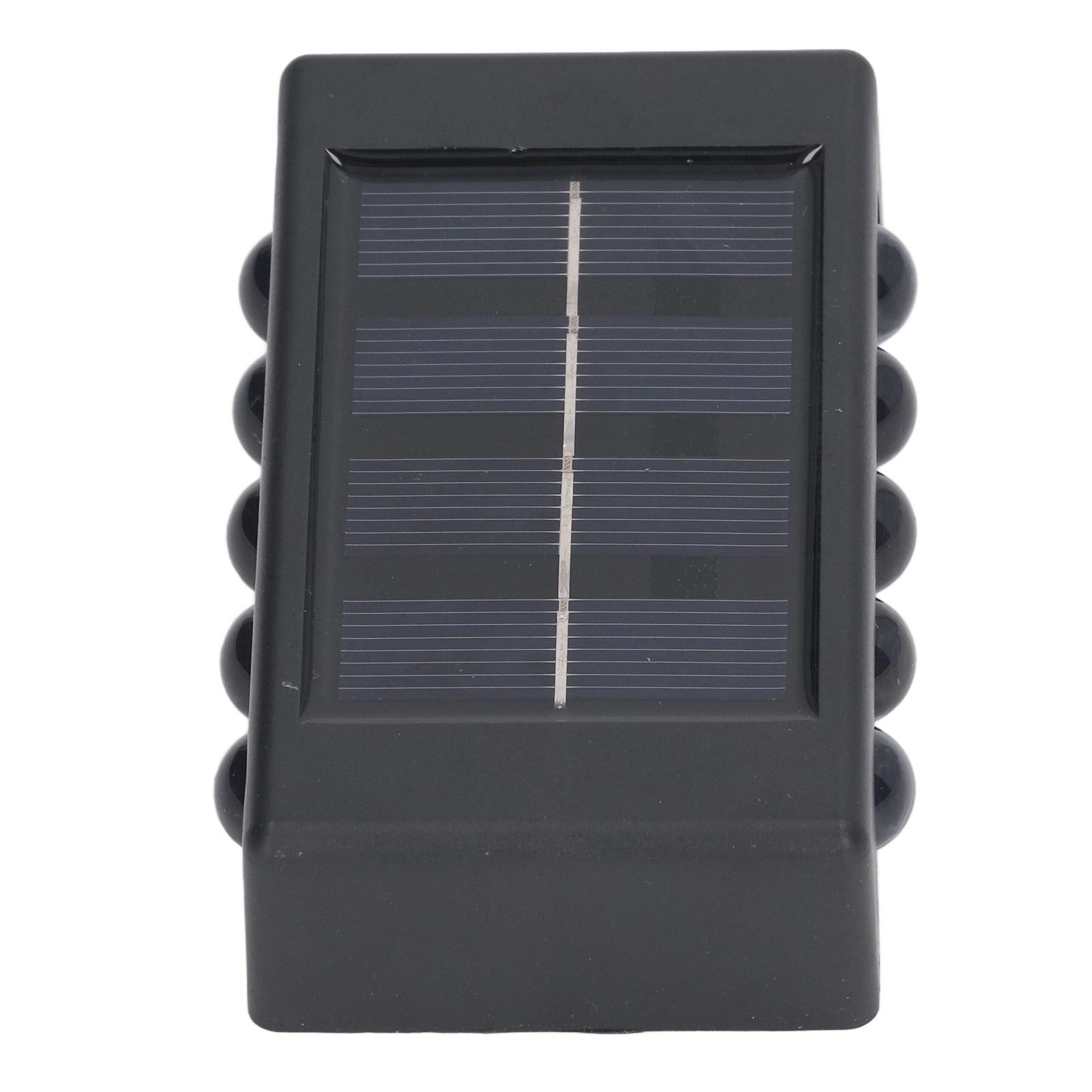 

Up Down LED Solar Wall Light IP65 Waterproof Double End Solar Wall Mounted Lamp 600mAh