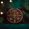 Buddhist Six Paths Of Reincarnation Cushion Cover Silky Elegant Comfort Sofa Bed Invisible Zipper Beach Pillowcase