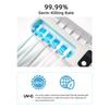 UV Toothbrush SterilizerWirelessly wall-mouted disinfecting toothbrush holder