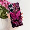 For Huawei Nova 11i Cute Flower Butterfly Cat Painted Case For Huawei Nova11i MAO-LX9 Soft Silicone TPU Phone Cases