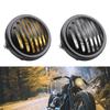 Waterproof Retro Motorcycle Grill Headlight Superior Lighting Accessories For CG125 Night Rides, High Impacts Resistance