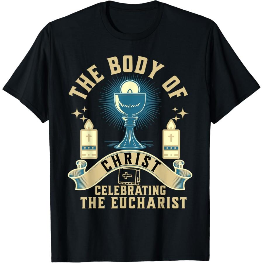 Catholic Holy Communion Celebrating the Eucharist T-Shirt S