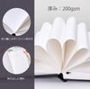Ohuhu Heavyweight 200gsm 175mm x Mini Suitable for Colored Alcohol Illustration and and Christmas Gift Sketchbook, Paper, 165mm, Marker-Ready,