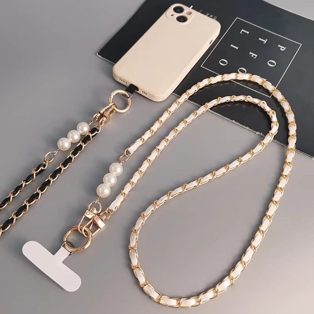 Universal Pickup Chain Pearl Anti-Lost Lanyard New Bag Accessories Women