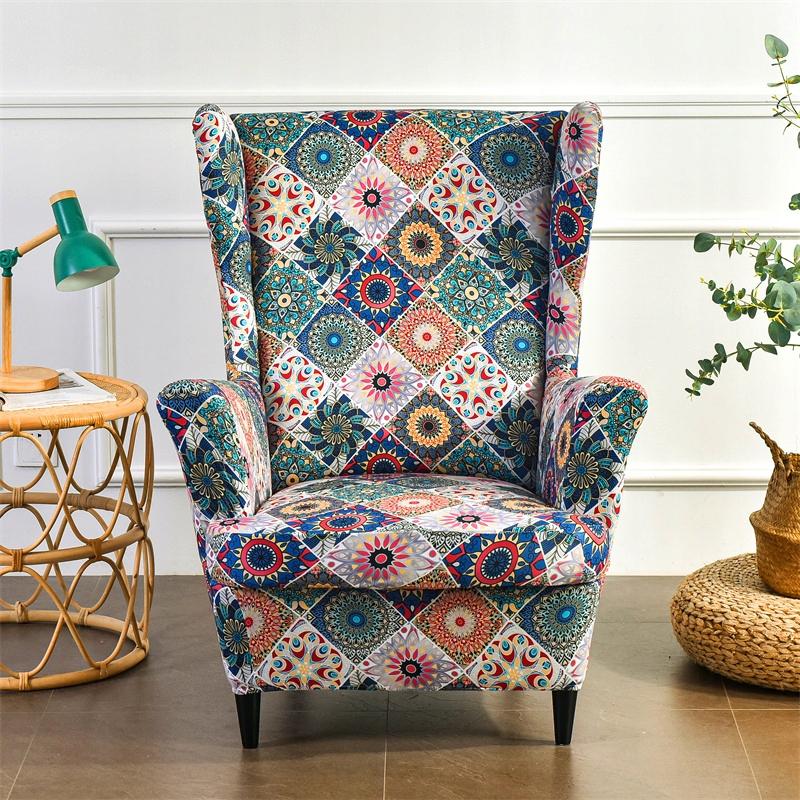 Armchair Cover Mandala Patterns Elastic [22Ew16]