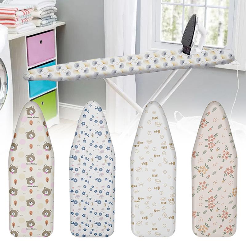 כיסוי לוח גיהוץ עמיד, עמיד בחום, דקורטיבי, עם עיצוב פרחים וחיות. אביזרי כביסה אוניברסליים