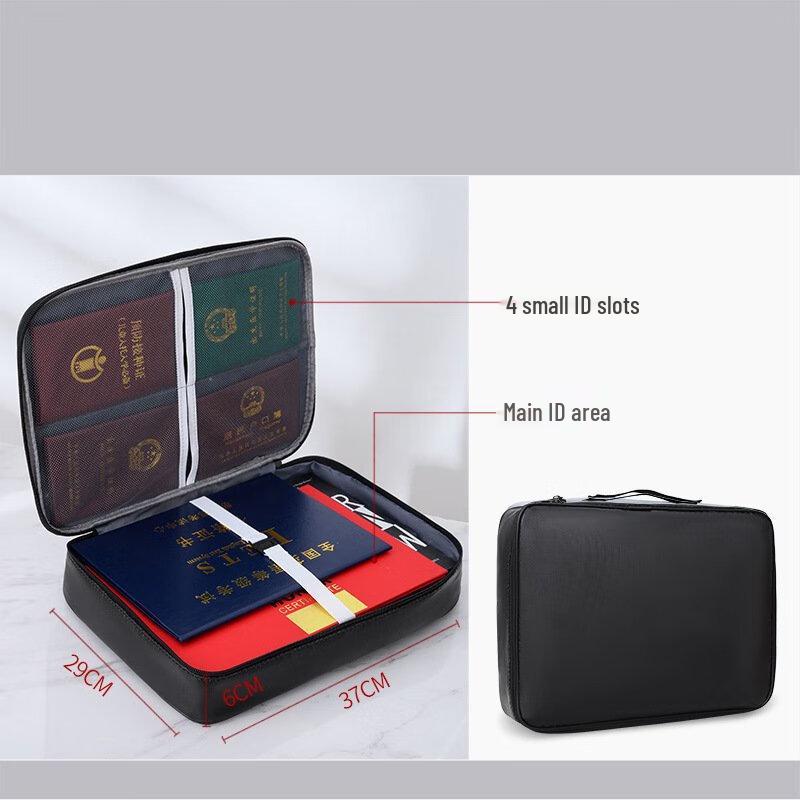 

Household Document Storage and Organizer Bag