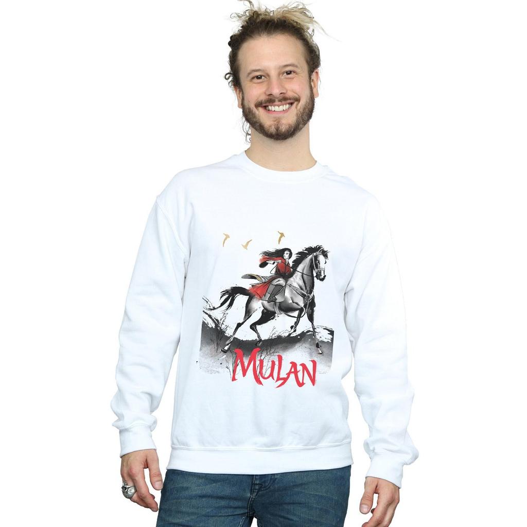 Disney Mens Mulan Movie Stride Sweatshirt