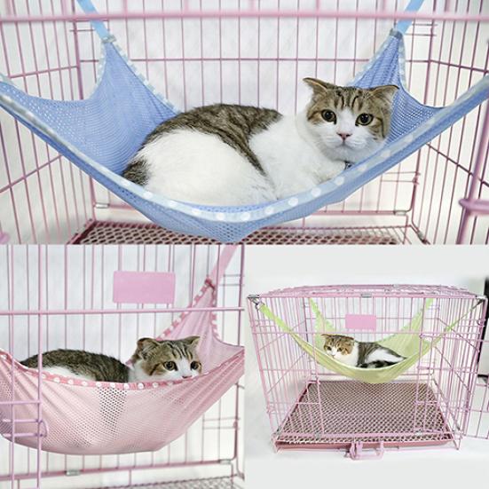 Cat Kitten Puppy Pet Ventilation Mesh Comfortable Hanging Cage Hammock Bed